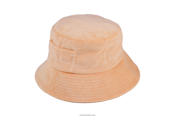 Senso Hats Terry Towelling Bucket Hat PeachDD2VP598