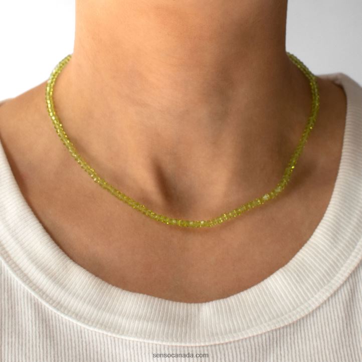 Senso Jewellery Swarovski Crystal Choker GreenDD2VP581