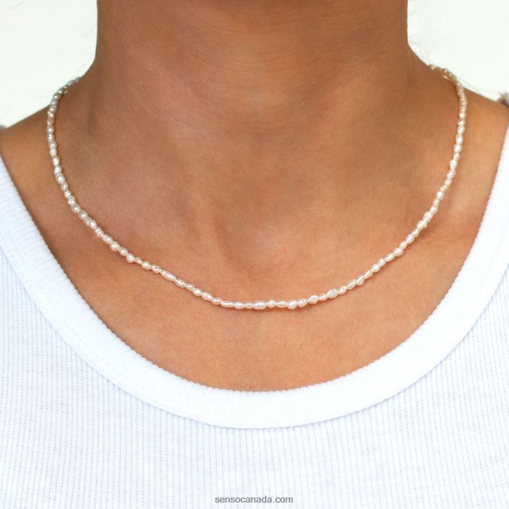 Senso Accessories Petite Pearl Choker WhiteDD2VP579