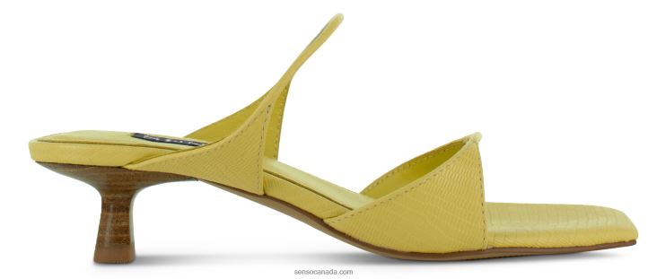 Senso Heeled Mules Taylah LemonDD2VP138